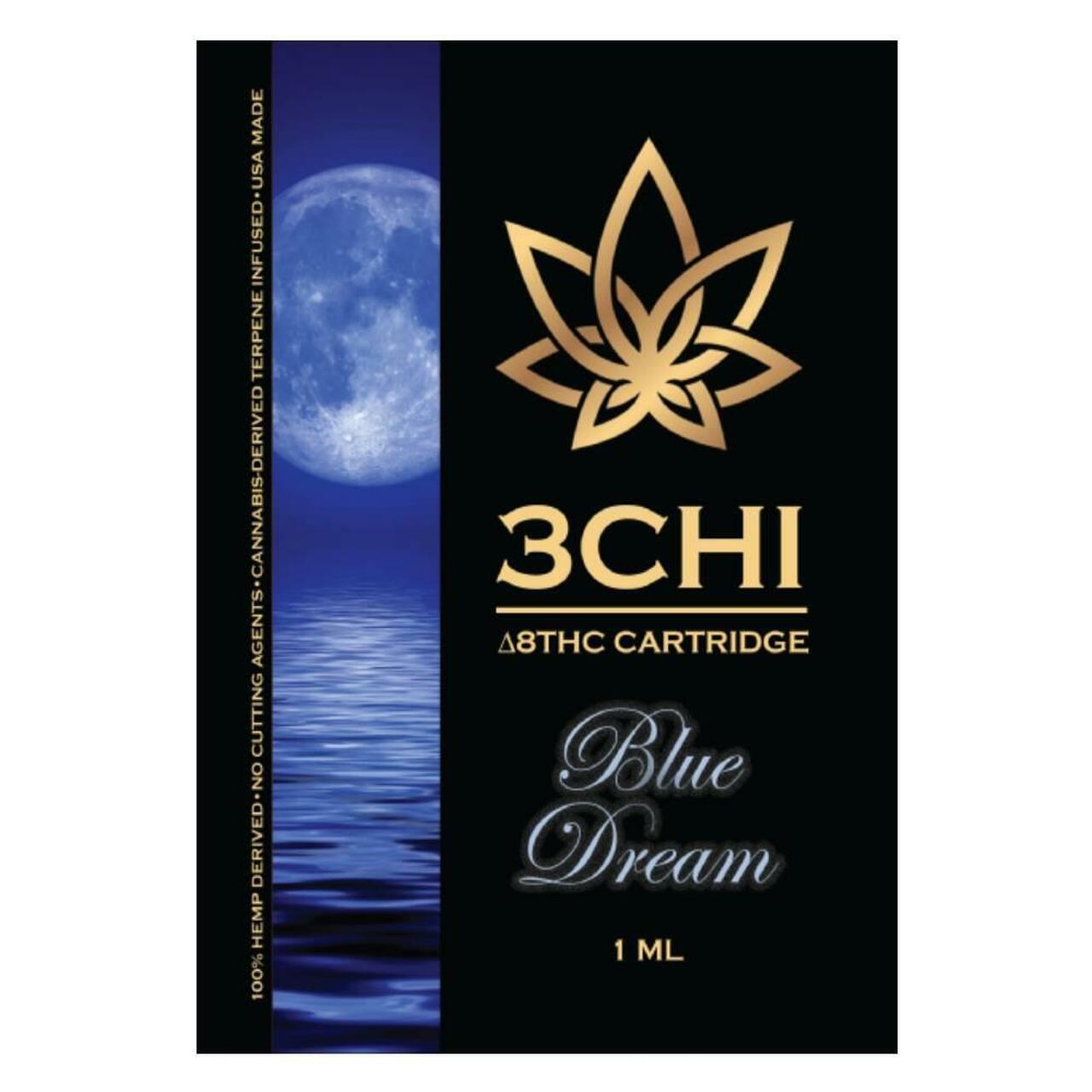 3Chi -D8 Blue Dream Cart – Hybrid