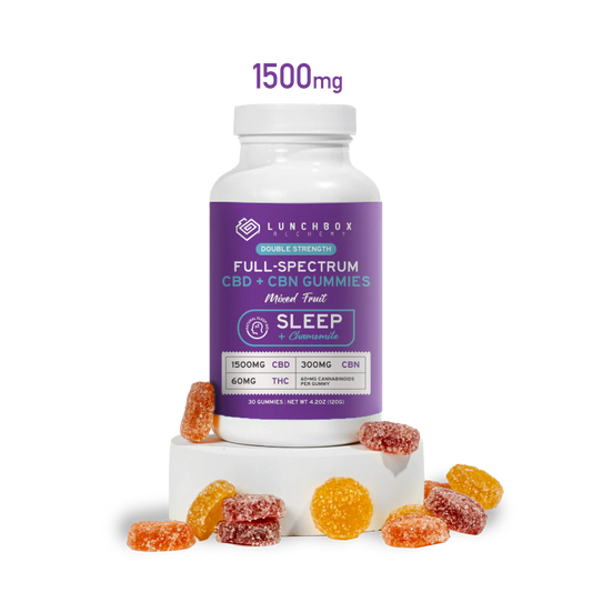 Lunchbox Alchemy - CBD Gummies For Sleep - Full Spectrum ( 1500mg)