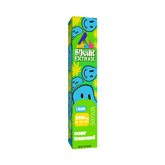 SOUR TSUNAMI SUGAR EXTRAX DISPOSABLE PEN D8 D10 THCO 2G